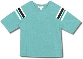 img 1 attached to 👚 Teal Sporty Girls Clothing by Speechless