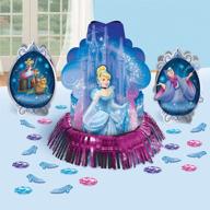 👸 amscan cinderella 'sparkle' table decorating kit (23pc): transform your table with magical elegance! logo