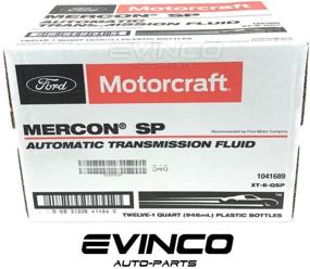 img 1 attached to 12-Quart Case of Motorcraft Mercon SP XT-6-QSP Transmission Fluid