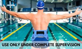 img 1 attached to Water Gear Runner Floatation Belt - Innovative Water Exercise Equipment - Tailored to Perfectly Fit Your Body Type - Ideal for Effective Aquatic Workouts - Suitable for Both Men and Women - Fully Adjustable Nylon Belt
