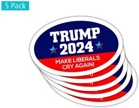 img 1 attached to 5 Pack Trump Liberals Again Magnet
