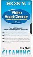 🧹 efficient cleaning solution: sony vhs cleaning cassette (dry) (discontinued by manufacturer) logo