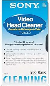 img 2 attached to 🧹 Efficient Cleaning Solution: Sony VHS Cleaning Cassette (Dry) (Discontinued by Manufacturer)
