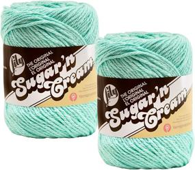 img 2 attached to 🌊 Bulk Buy: Lily Sugar 'n Cream Yarn Beach Glass (2-pack) - SEO-Optimized Product Name: Lily Sugar 'n Cream Yarn Beach Glass Bulk Pack (2-packs)