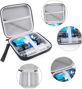 img 1 attached to YSAGi Water Filter Case for Sawyer Mini Water Filtration System - Personal Water Purifier Storage Case with Drinking Straw, Squeeze Pouch and Accessories (CASE ONLY)