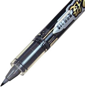 img 1 attached to Versatile Pilot Futayaku Double-Sided Brush Pen: Black and Gray Ink for Effortless Artistry