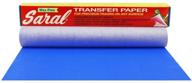 📝 saral blue wax-free transfer paper roll - 12 inches x 12 feet logo