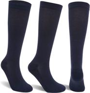 🧦 bamboo compression socks: boost circulation with athlemo's 3 pairs of stockings logo