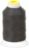 🧵 outdoor living thread by coats & clark - mini king spool, 200-yard, black logo