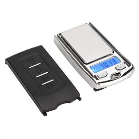 img 4 attached to 🕒 Portable Digital Pocket Scale for Jewelry - High Accuracy Mini Electronic Jewelry Scale, 100g Capacity with 0.01g Precision and Compact LCD Display