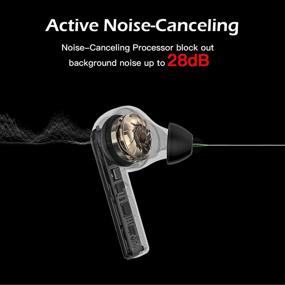 img 3 attached to NexiGo Wireless Earbuds Cancelling Reduction