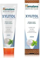 🦷 himalaya botanique xylitol whitening toothpaste for plaque reduction & gentle whitening - 4 oz logo