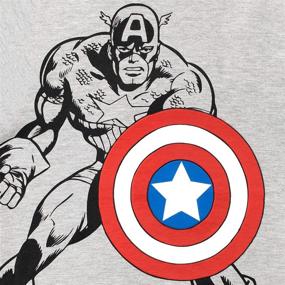 img 1 attached to Marvel Captain America T-Shirt for Boys' Clothing