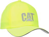 🧢 caterpillar men's hi-vis trademark cap: superior visibility and style in one логотип