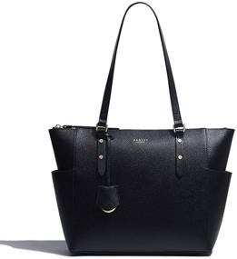 img 4 attached to 👜 Radley London Silk Street: Classy Medium Leather Tote for Sophisticated Style