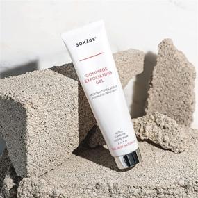 img 2 attached to 🧖 Sonage Gommage Exfoliating Gel: Microbead-Free Scrub for All Skin Types – Revealing Smooth, Glowing Skin with Gentle Weekly Home Facials