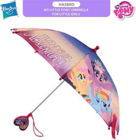 img 1 attached to ☂️ Little Character Rainwear Umbrella by Hasbro