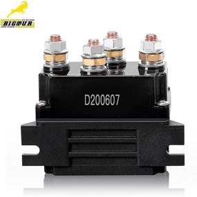 img 4 attached to 🧱 Reliable BIGTUR 500A 12V Winch Relay Solenoid Contactor: Ideal Replacement for 8000-15000lb ATV UTV Truck 4WD 4x4 Winch