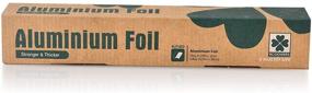 img 4 attached to 🍽️ Food Grade Aluminum Foil Roll - 75ft x 12in - Nonstick, Heavy Duty Foil for Cooking, Grilling, Freezing, Wrapping, and Storing - Ideal for Home Baking - 75 Square Feet - 0.15mil Thickness