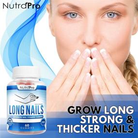 img 2 attached to 💅 Nourishing Nail Growth Vitamins for Enhanced Strength - Say Goodbye to Brittle Nails. Advanced Nail Strengthening and Growth Supplements – Promote Long, Healthy Nails with Biotin and Collagen Gummies.