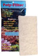 poly-bio-marine fish aquarium filter media pad, 3-pack, 4β x 8β, by poly filter logo