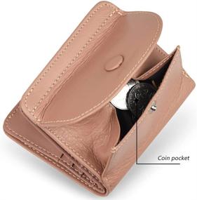 img 1 attached to Dicihaya Small Coin Purse Wallet for Women - Genuine Leather Mini Pouch with Multiple Card Holders