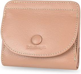 img 4 attached to Dicihaya Small Coin Purse Wallet for Women - Genuine Leather Mini Pouch with Multiple Card Holders