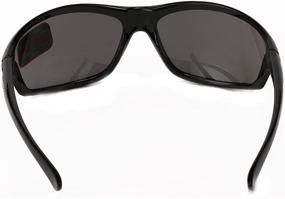 img 2 attached to ZANheadgear EZFL01 Florida Sunglass With Shiny Black Frame And Smoked Lenses