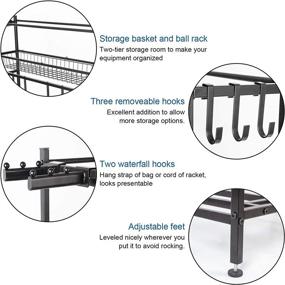 img 1 attached to Storage Free Standing Parking Mountain Organizer