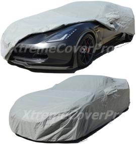 img 4 attached to 🚗 2020 2021 Chevy Corvette C8 Custom FIT Car Cover by XTREMECOVERPRO