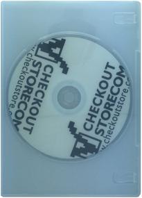 img 1 attached to Кейсы CheckOutStore (12) – премиум-чистые узкогабаритные коробки для DVD дисков 7 мм на одну пластинку.