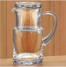 img 1 attached to Stylish and Sophisticated Badash Manhattan Inch Carafe Set for Elegant Beverage Service