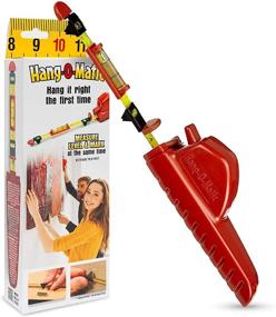 img 4 attached to 🖼️ Hang-O-Matic: All-in-One Picture Hanging Tool for Perfectly Hanging Pictures, Mirrors, TVs, and Shelves