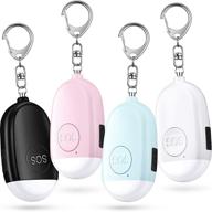 personal security keychain rechargeable flashlight logo