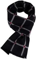 🧣 viscose winter scarf in coloris cashmere logo