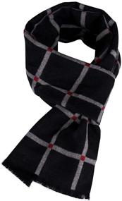 img 4 attached to 🧣 Вискозный зимний шарф в цвете кашемира