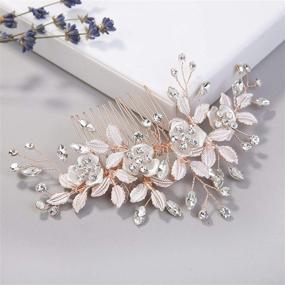 img 4 attached to Milisente Crystal Bridesmaid Wedding Accessories