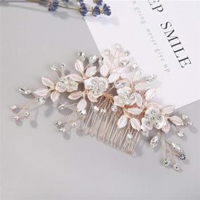 img 3 attached to Milisente Crystal Bridesmaid Wedding Accessories