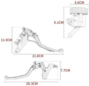 img 1 attached to PACEWALKER Motorcycle Handlebar Cylinder 300 1000Cc Motorcycle & Powersports