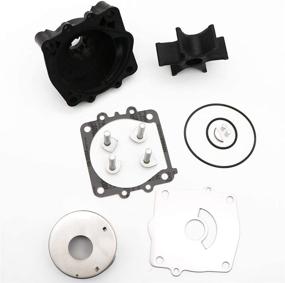 img 2 attached to Yamaha V6 Outboard Water Pump Repair Kit 61A-W0078-A2-00 61A-W0078-A3-00 - Fits Sierra 18-3396, 150-300 Hp