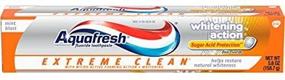 img 1 attached to Aquafresh Extreme Clean Whitening Action Toothpaste Mint Blast 5.6 oz - Pack of 6, Get the Ultimate Dental Care