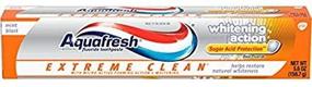 img 2 attached to Aquafresh Extreme Clean Whitening Action Toothpaste Mint Blast 5.6 oz - Pack of 6, Get the Ultimate Dental Care