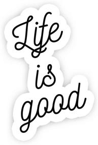 img 2 attached to Life Good Inspirational Stickers Sticker