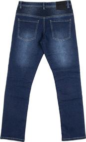 img 3 attached to RAY Slim Biker Pants Boys Boys' Clothing : Jeans