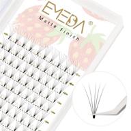 emeda 5d mix tray 9-15mm pre-fanned eyelash extensions 0.07mm c curl handmade short stem mega volume lashes (5d 0.07 c 9-15mm mixed) logo