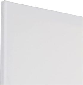 img 1 attached to 🎨 Канва высокого качества Sargent Art натянутая на подрамник 16x20, пакет из 10 штук, белая - идеально для художников.