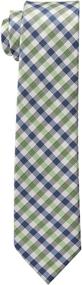 img 1 attached to Wembley Boys' Big Rouen Plaid Tie: Sartorial Style for Sophisticated Young Gentlemen