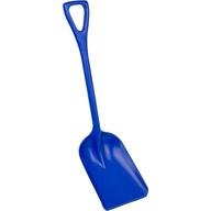 🧹 remco 69813 seamless hygienic shovel - bpa-free, food-safe, commercial grade kitchen and gardening accessories, 10-inch, blue logo