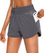 santiny running pockets waisted athletic sports & fitness for team sports logo
