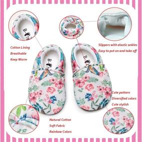 img 2 attached to 👟 Comfortable and Stylish Slipper Infant Walking Toddler Boys' Shoes: Enhance Your Little One's Fashionable Steps!